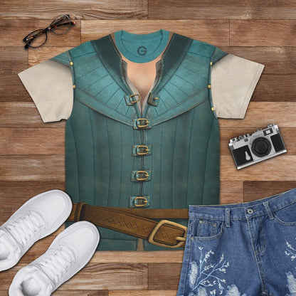  Flynn Rider Prince Rapunzel Custom Tshirt Hoodie Apparel