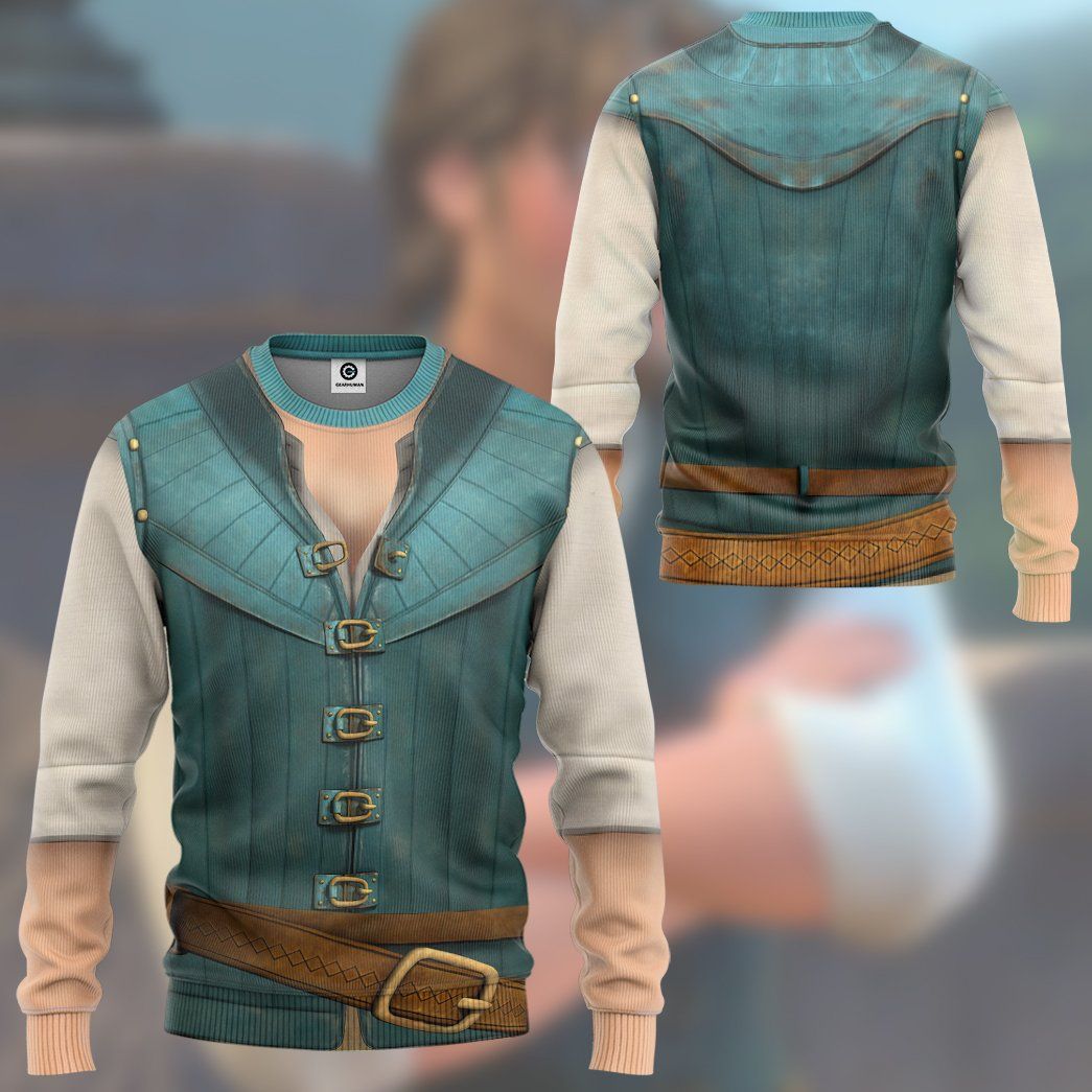  Flynn Rider Prince Rapunzel Custom Tshirt Hoodie Apparel