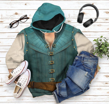  Flynn Rider Prince Rapunzel Custom Tshirt Hoodie Apparel