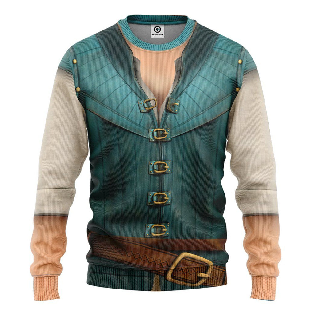  Flynn Rider Prince Rapunzel Custom Tshirt Hoodie Apparel