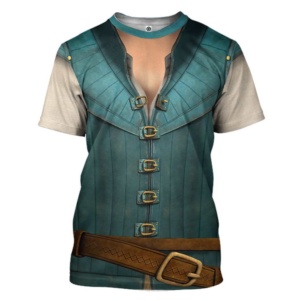  Flynn Rider Prince Rapunzel Custom Tshirt Hoodie Apparel