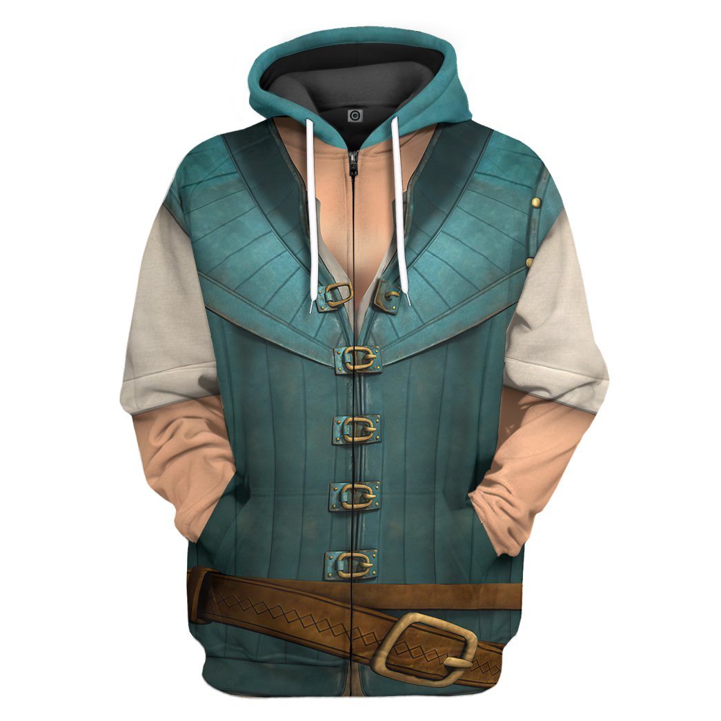  Flynn Rider Prince Rapunzel Custom Tshirt Hoodie Apparel