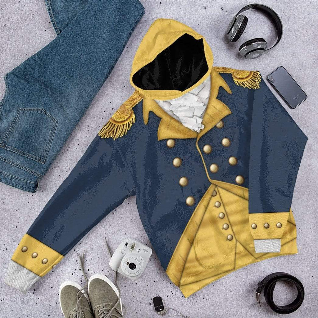  General George Washington Custom Hoodie Apparel