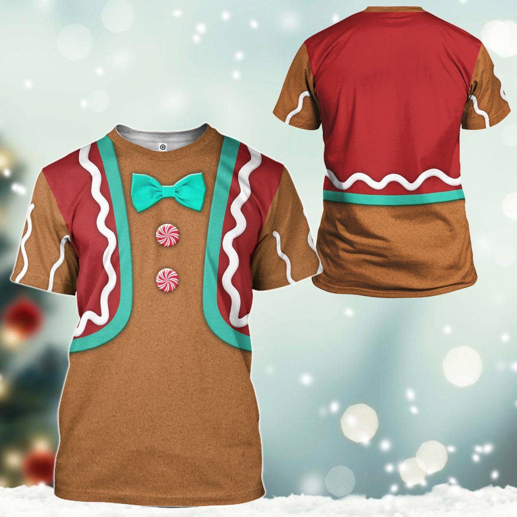  Gingerbread Man Custom Tshirt