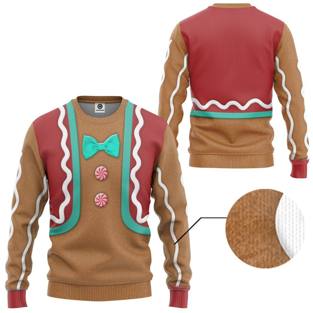  Gingerbread Man Custom Tshirt