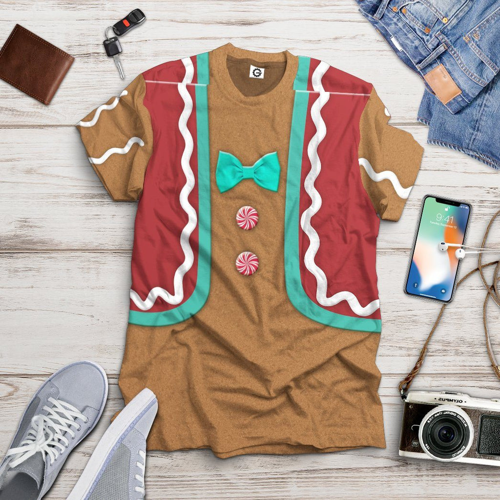  Gingerbread Man Custom Tshirt