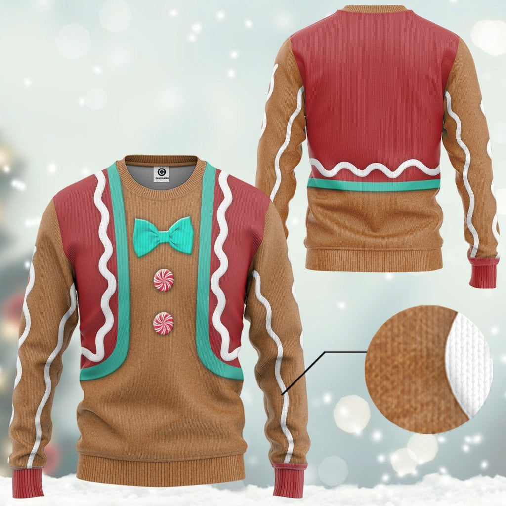  Gingerbread Man Custom Tshirt
