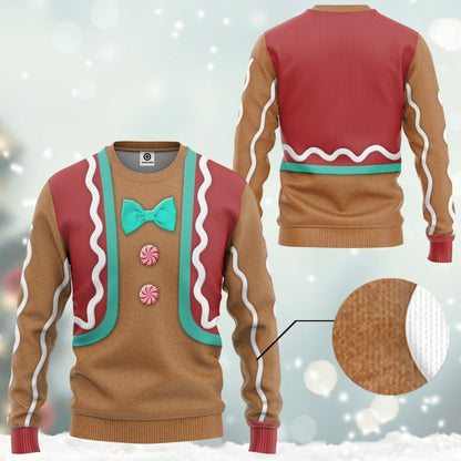  Gingerbread Man Custom Tshirt