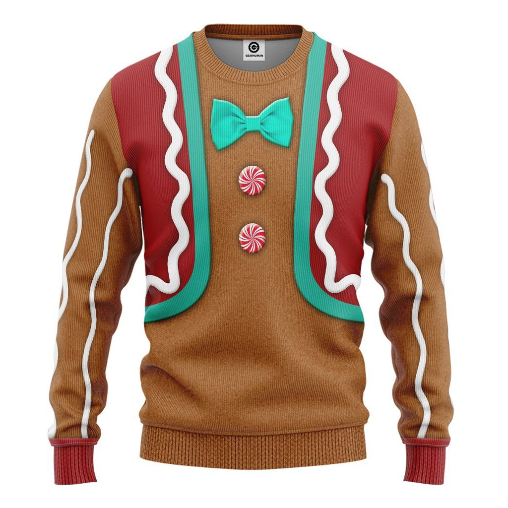  Gingerbread Man Custom Tshirt