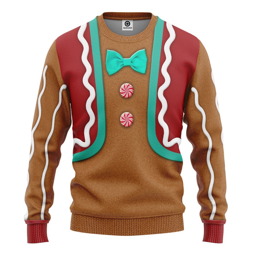  Gingerbread Man Custom Tshirt