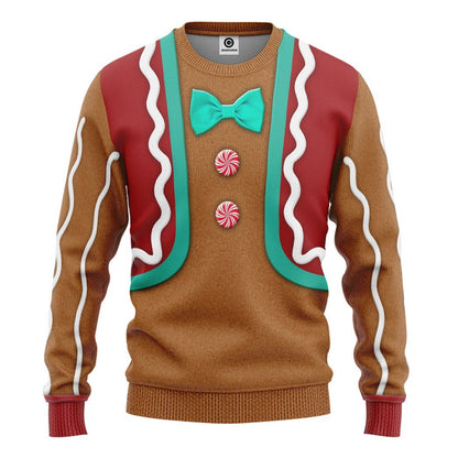  Gingerbread Man Custom Tshirt