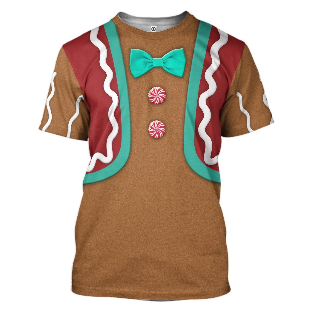  Gingerbread Man Custom Tshirt