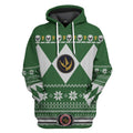  Green MIGHTY MORPHIN Power Ranger Ugly Custom Tshirt Hoodie Apparel
