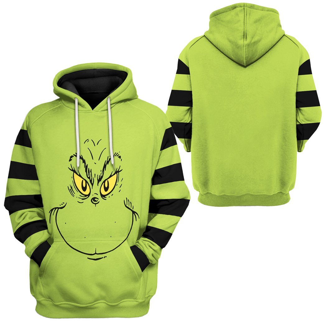  Grinch Stripes Tshirt Hoodie Apparel