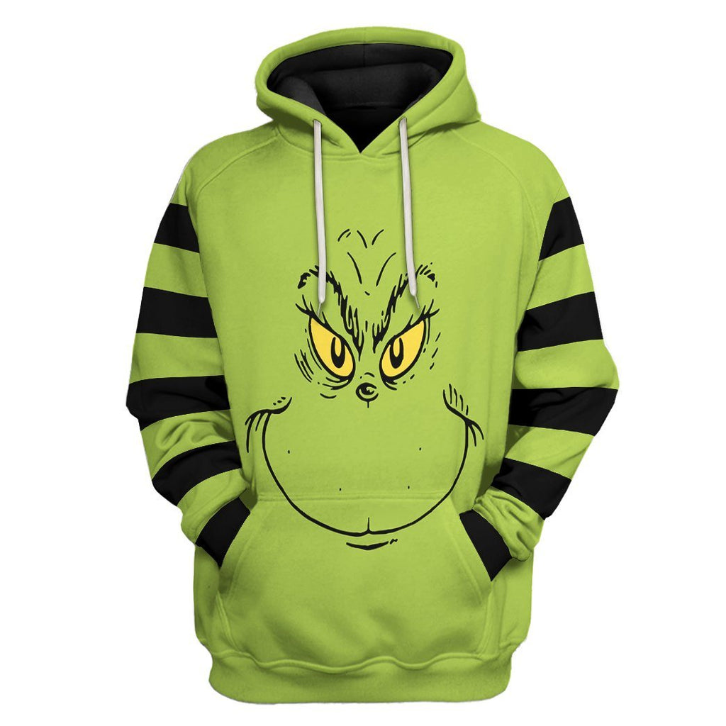  Grinch Stripes Tshirt Hoodie Apparel