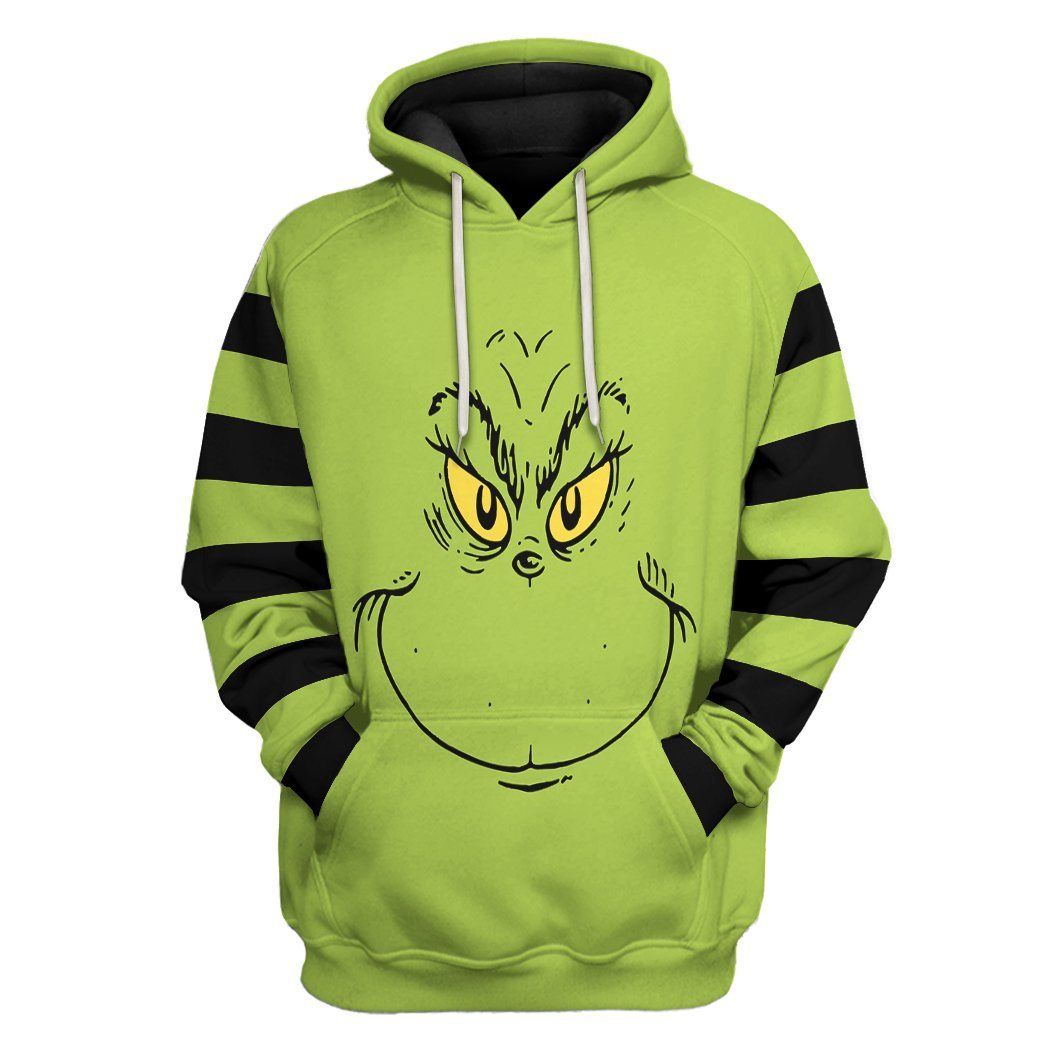  Grinch Stripes Tshirt Hoodie Apparel