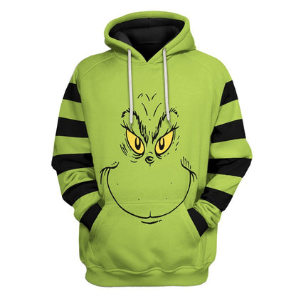  Grinch Stripes Tshirt Hoodie Apparel