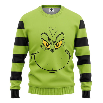  Grinch Stripes Tshirt Hoodie Apparel