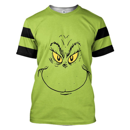  Grinch Stripes Tshirt Hoodie Apparel