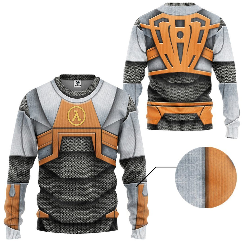  Half life Dr Gordon Freeman Tshirt Hoodie Apparel