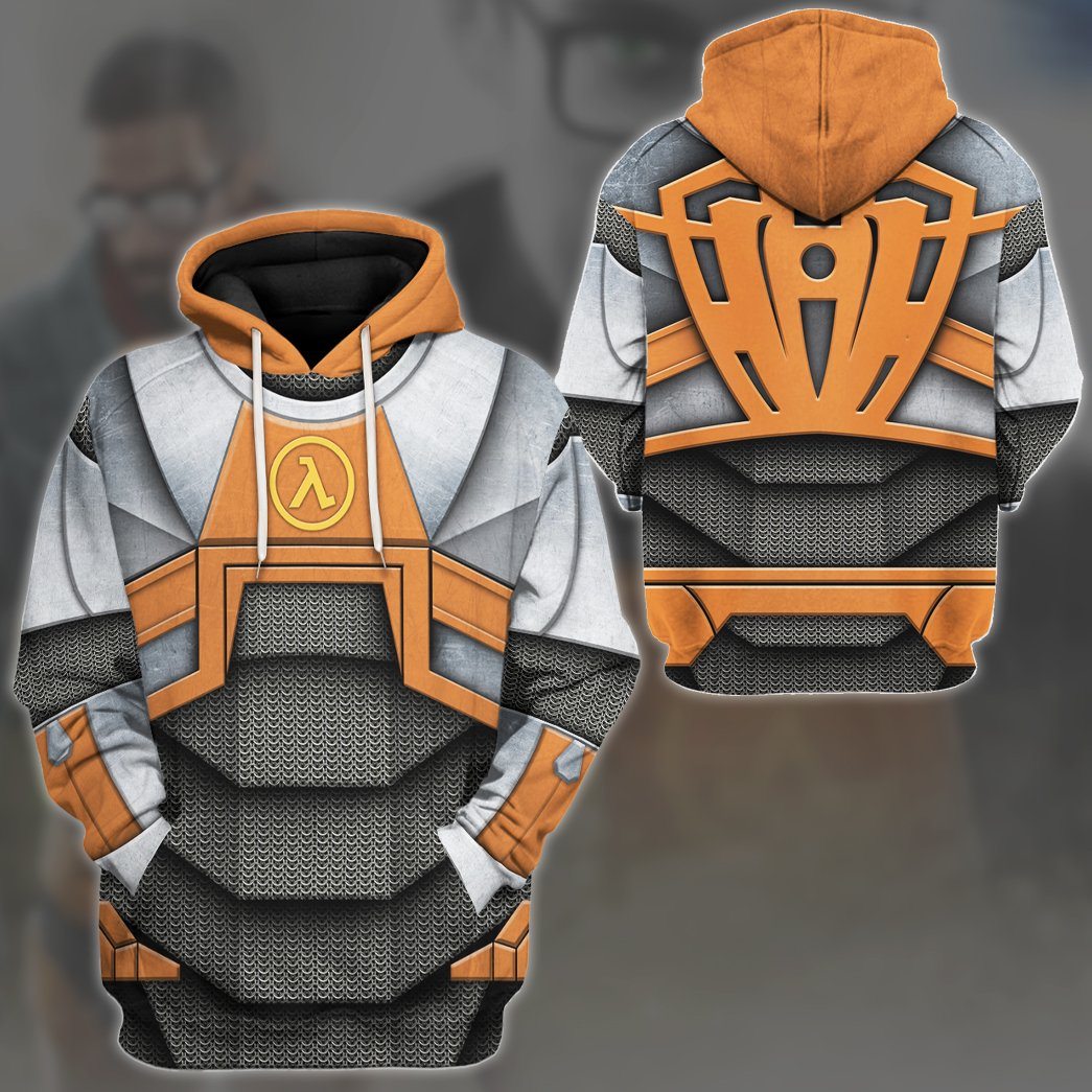  Half life Dr Gordon Freeman Tshirt Hoodie Apparel