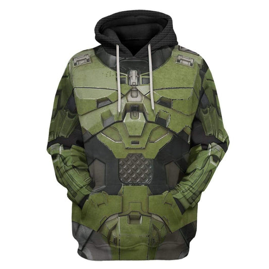  Halo Infinite Masterchief Cosplay Custom Hoodie Apparel