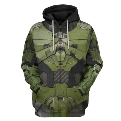  Halo Infinite Masterchief Cosplay Custom Hoodie Apparel