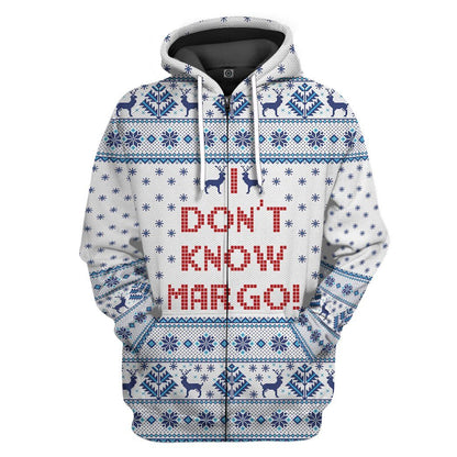  I Dont Know Margo National Lampoons Christmas Vacation Ugly Sweater Custom Tshirt Hoodie Apparel
