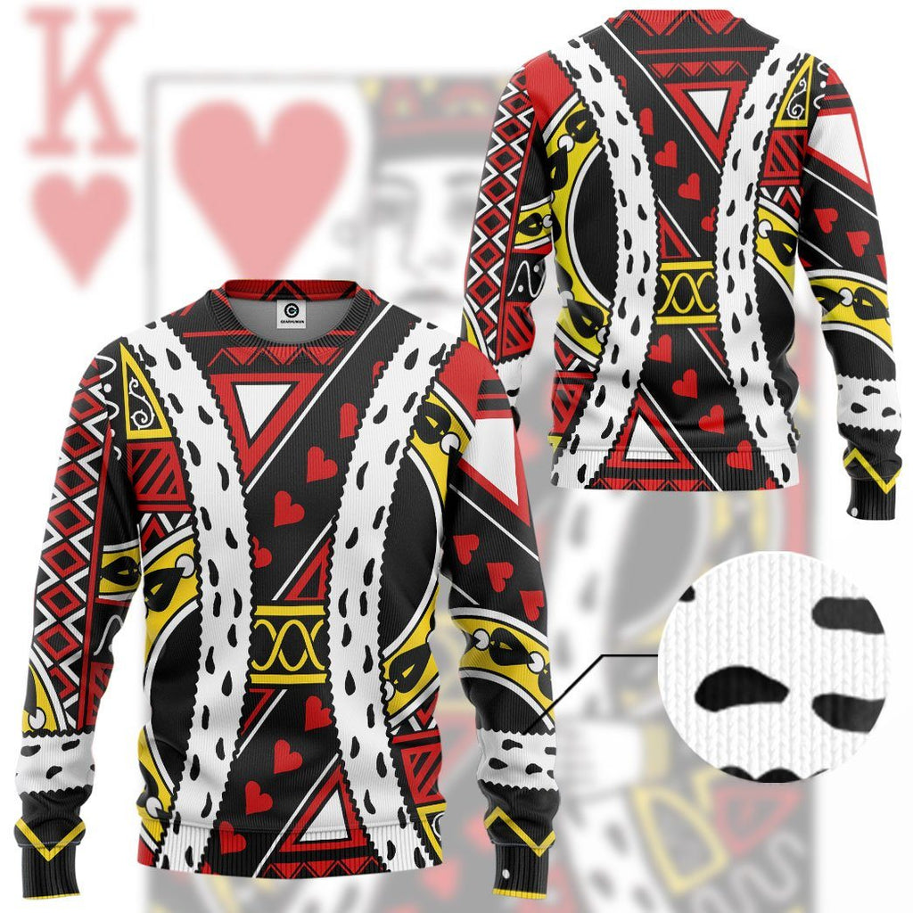  King of Hearts Charles Custom Tshirt Hoodie Apparel