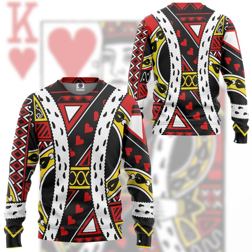  King of Hearts Charles Custom Tshirt Hoodie Apparel