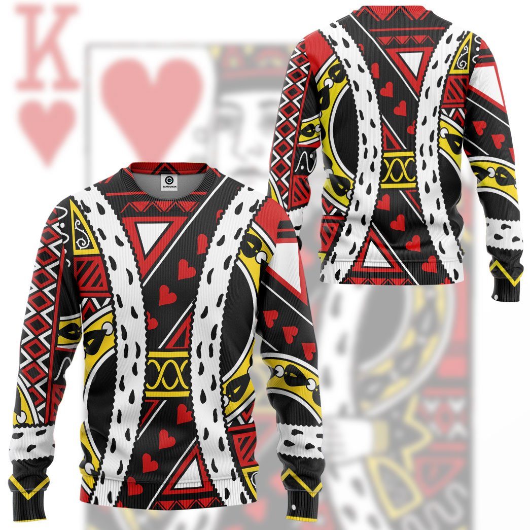  King of Hearts Charles Custom Tshirt Hoodie Apparel