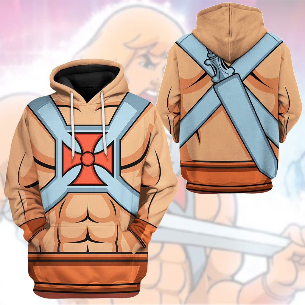  Master Of The Universe He Man Custom Tshirt Hoodie Apparel