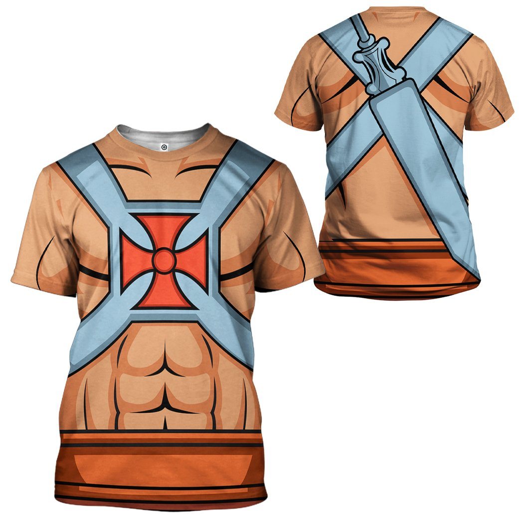  Master Of The Universe He Man Custom Tshirt Hoodie Apparel