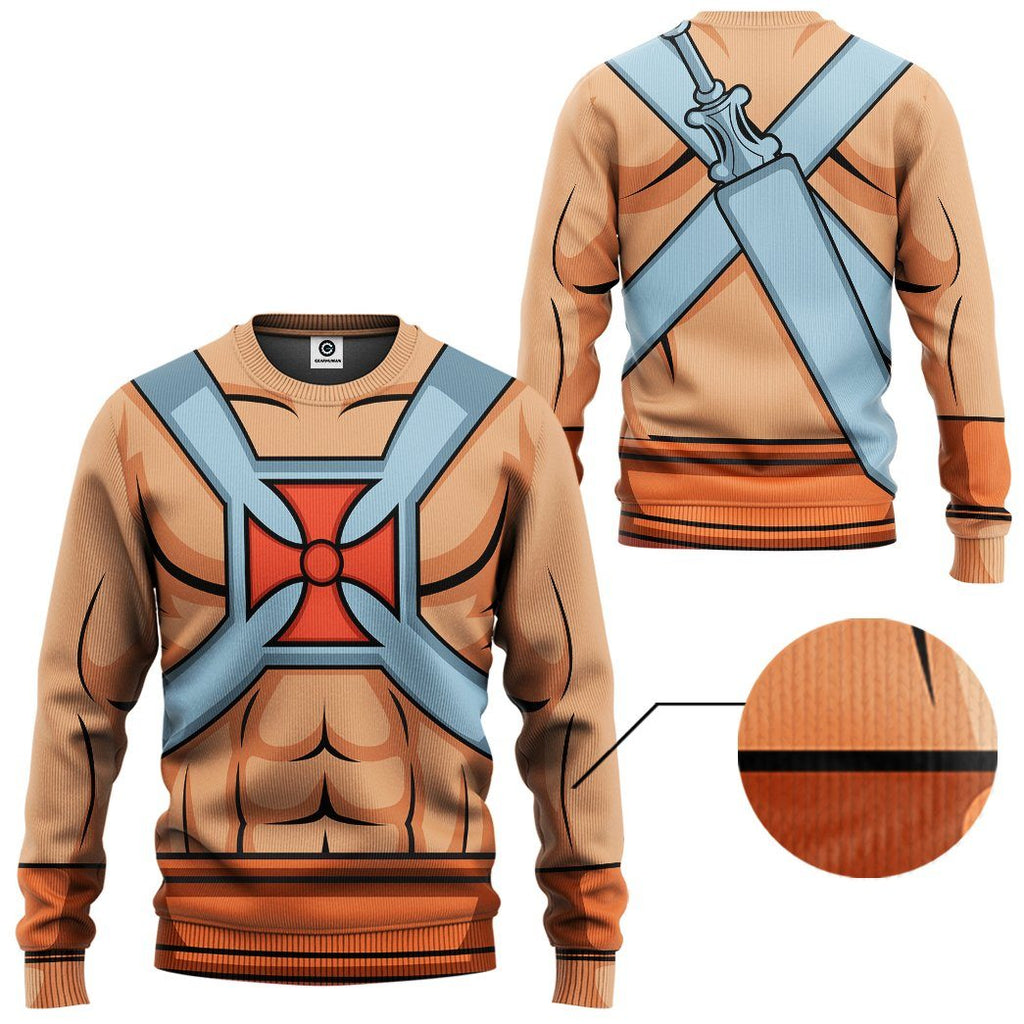 Master Of The Universe He Man Custom Tshirt Hoodie Apparel