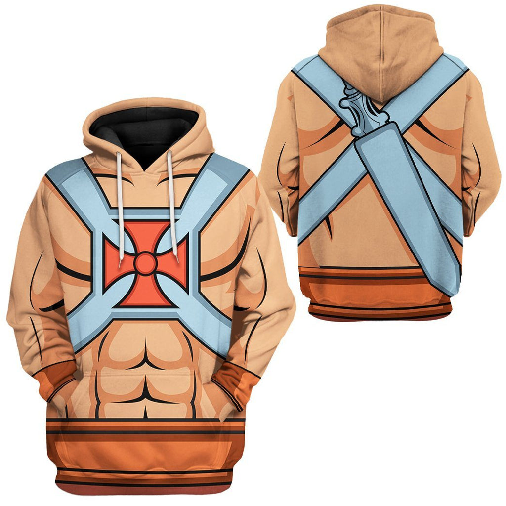  Master Of The Universe He Man Custom Tshirt Hoodie Apparel