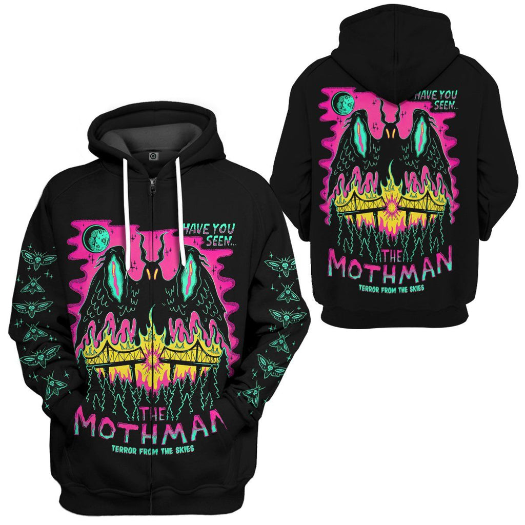  Mothman Custom Hoodie Apparel