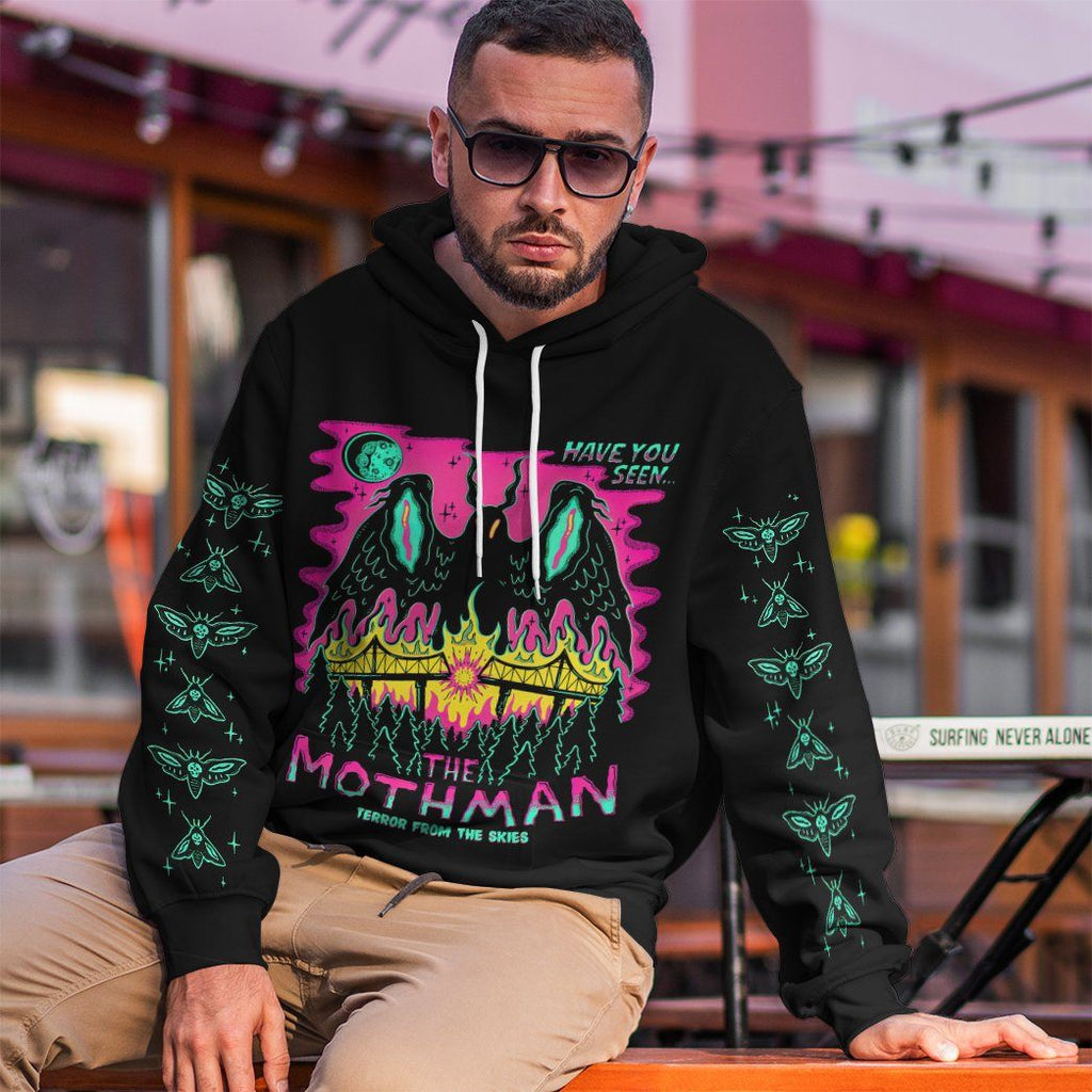  Mothman Custom Hoodie Apparel