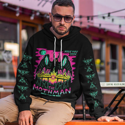  Mothman Custom Hoodie Apparel