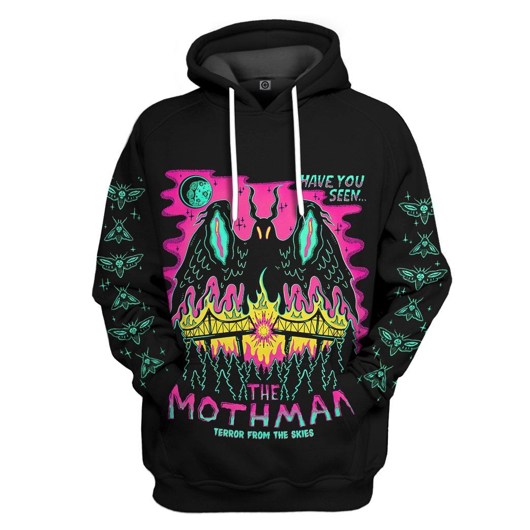  Mothman Custom Hoodie Apparel