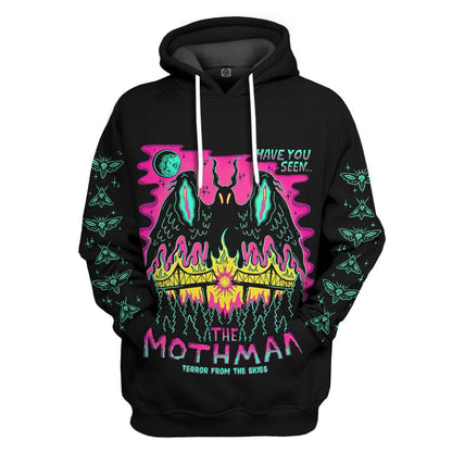  Mothman Custom Hoodie Apparel