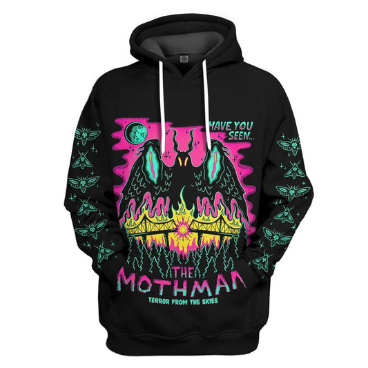  Mothman Custom Hoodie Apparel