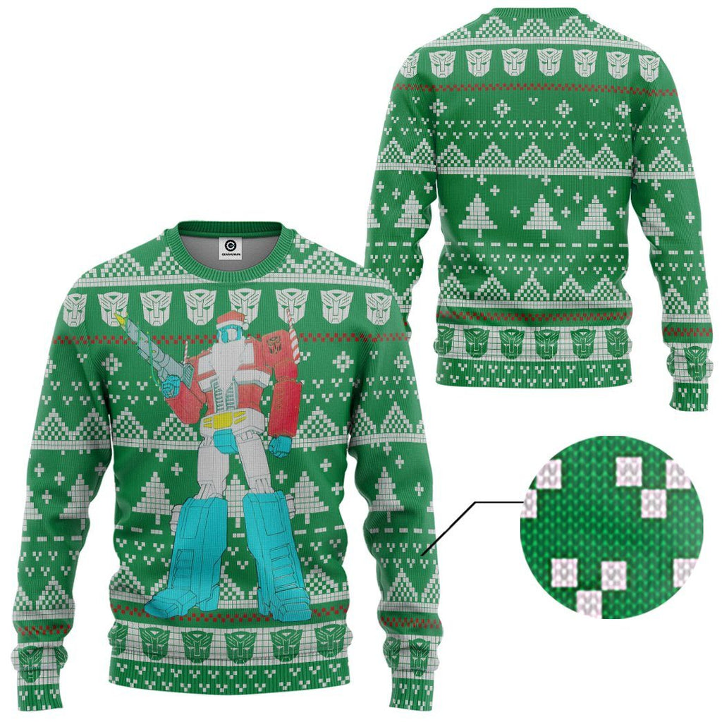  Optimus Prime Ugly Christmas Sweater Custom Tshirt Hoodie Apparel