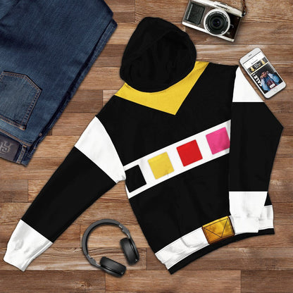  Power Rangers in Space Black Custom Tshirt Hoodie Apparel