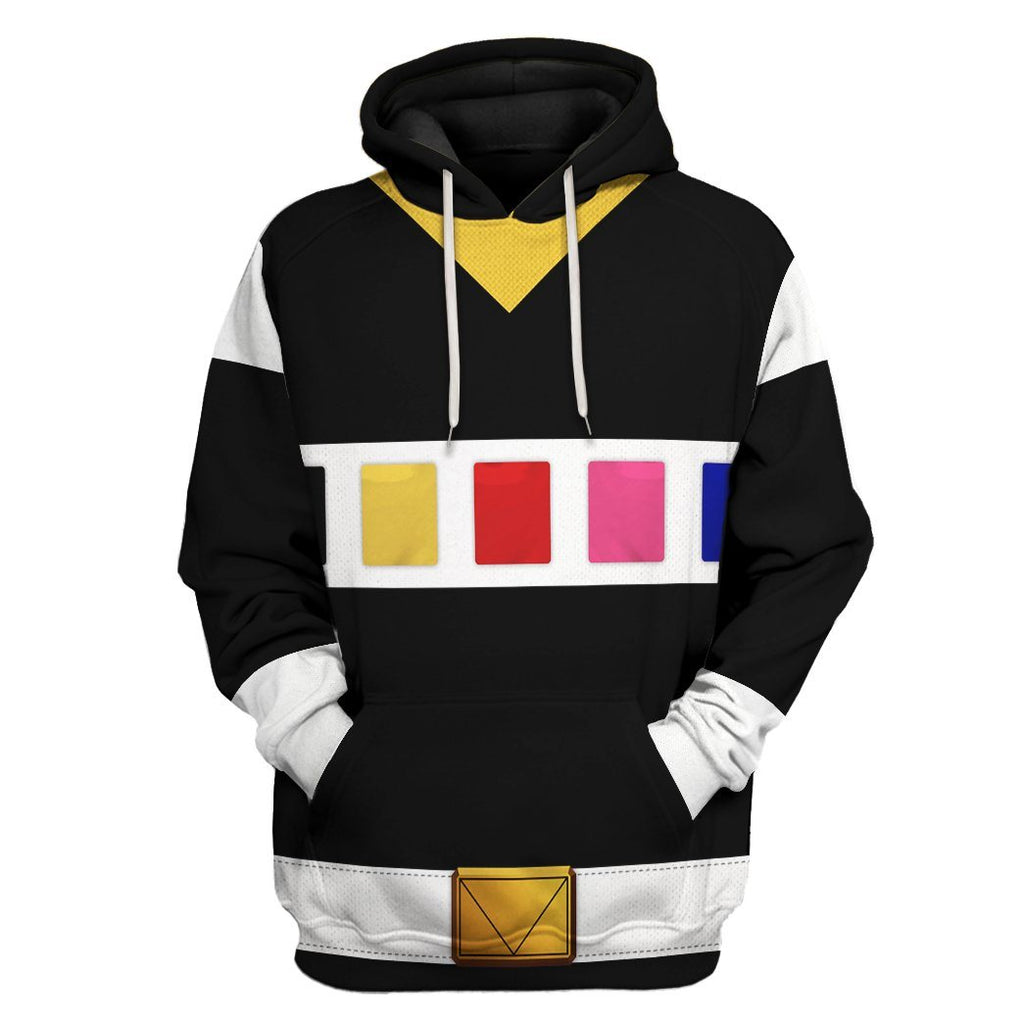  Power Rangers in Space Black Custom Tshirt Hoodie Apparel