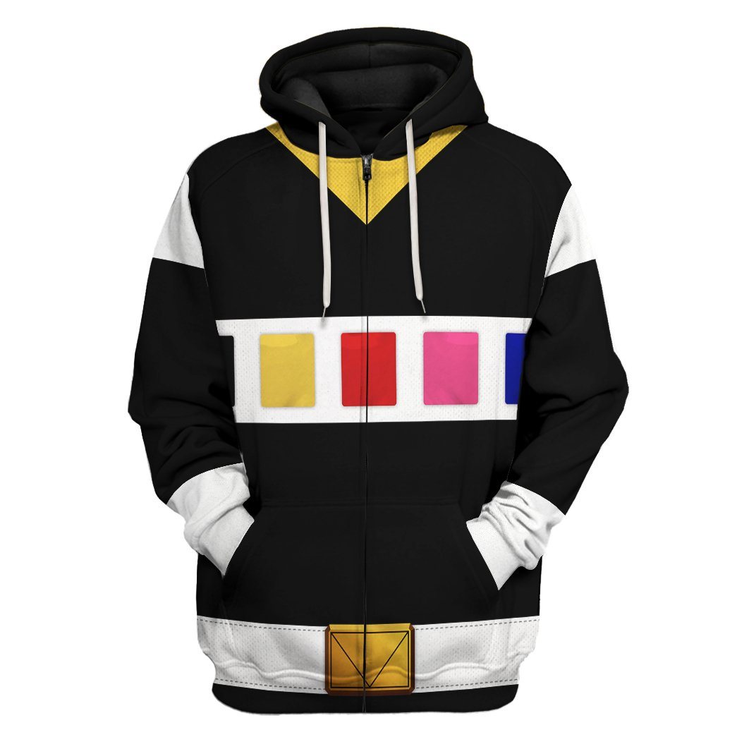  Power Rangers in Space Black Custom Tshirt Hoodie Apparel