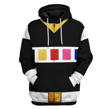  Power Rangers in Space Black Custom Tshirt Hoodie Apparel