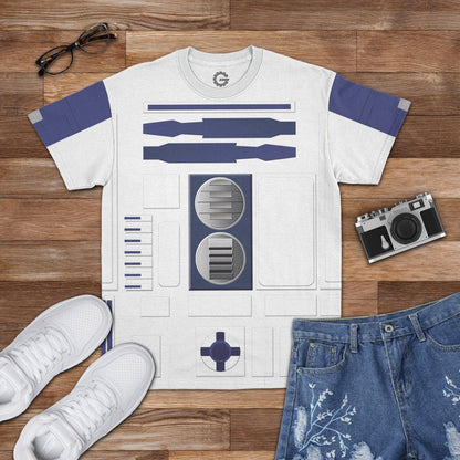  R2D2 Cosplay Custom Tshirt Hoodie Apparel