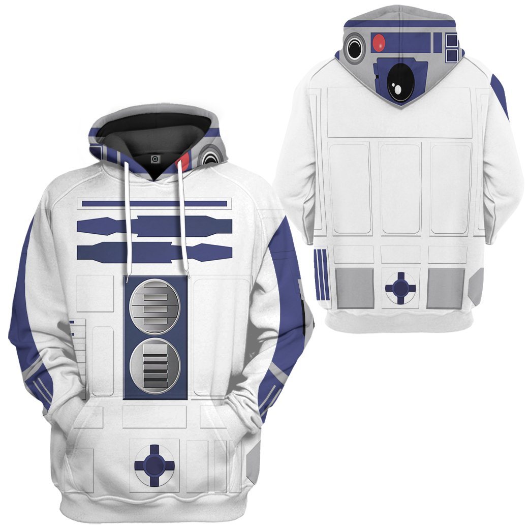  R2D2 Cosplay Custom Tshirt Hoodie Apparel