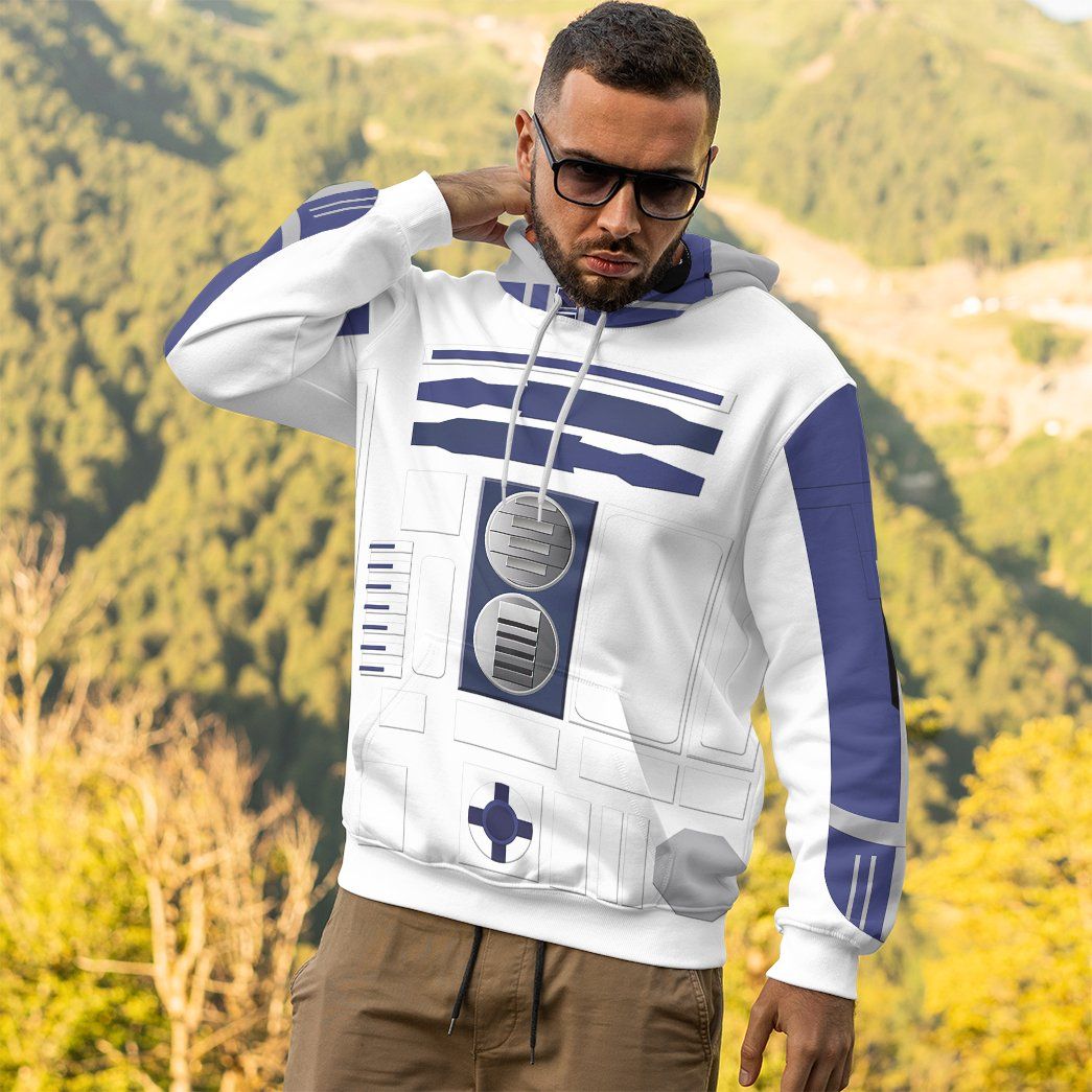  R2D2 Cosplay Custom Tshirt Hoodie Apparel