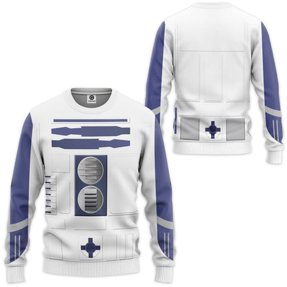  R2D2 Cosplay Custom Tshirt Hoodie Apparel